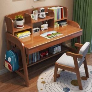 Wooden Interactive Table and Chair