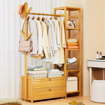 Modern Wooden Clothes Rack... (Model 1)