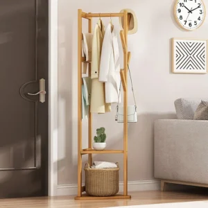 Wooden Entrance Hall Tree Modern...