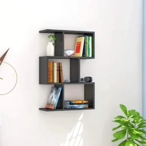Wooden Wall Shelf for Home Decor Style 2