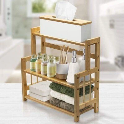 Wooden Kitchen organizer 3 layer - Image 4