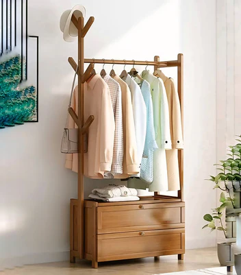 Modern Wooden Clothes Rack... (Model 2) - Image 2
