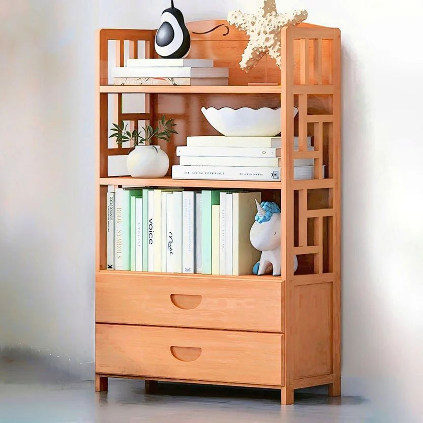 stylish Bookshelf Wooden Bookcase - Image 2